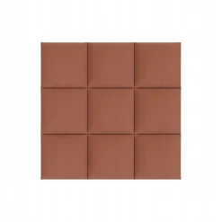 Panel Tapicerowany Kwadrat Komvortowy 50X50 Cm Róż Indyjski Smart Velvet