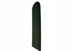 Panel Tapicerowany Płotek Komvortowy 100X30 Cm Zielony Smart Velvet Ścienny