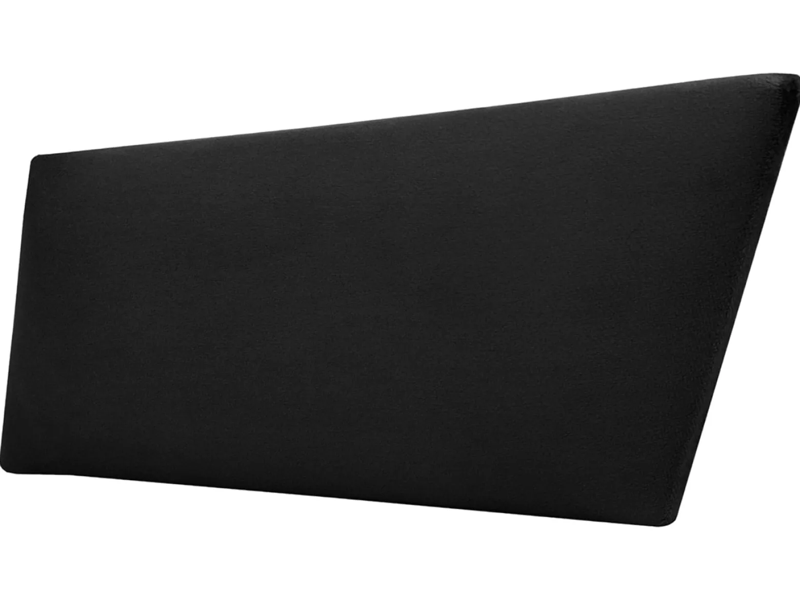 Panel tapicerowany równoległobok L 15x30 cm czarny