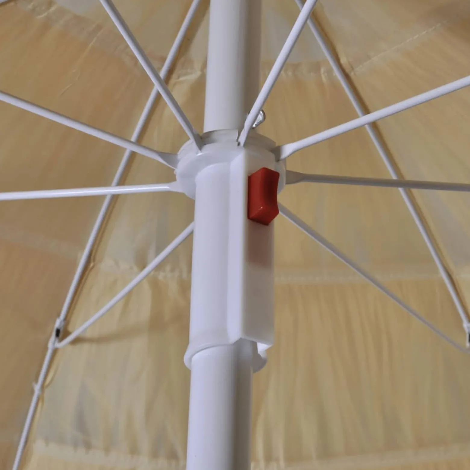 Parasol ogrodowy Beż vidaXL
