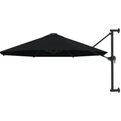 Parasol ogrodowy Czarny vidaXL