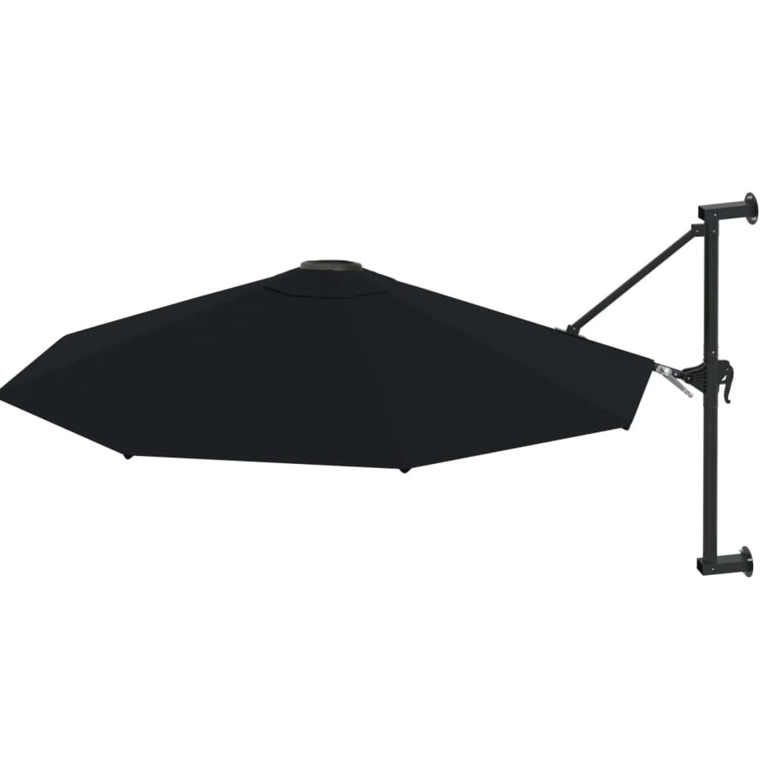 Parasol ogrodowy Czarny vidaXL