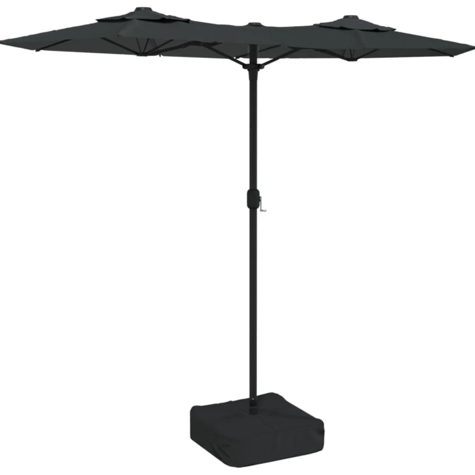 Parasol ogrodowy Antracyt vidaXL