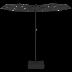 Parasol ogrodowy Antracyt vidaXL