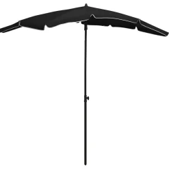 Parasol ogrodowy Czarny vidaXL