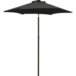 Parasol ogrodowy Czarny vidaXL