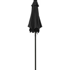 Parasol ogrodowy Czarny vidaXL