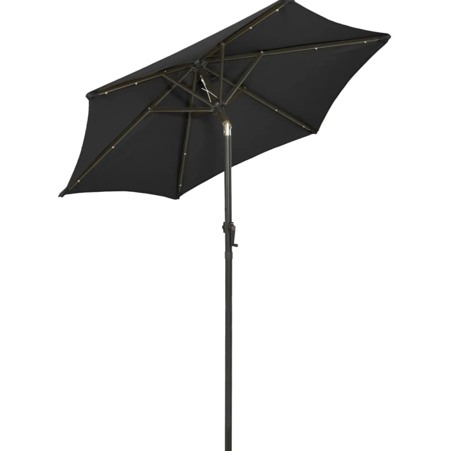 Parasol ogrodowy Czarny vidaXL