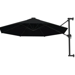 Parasol ogrodowy Czarny vidaXL