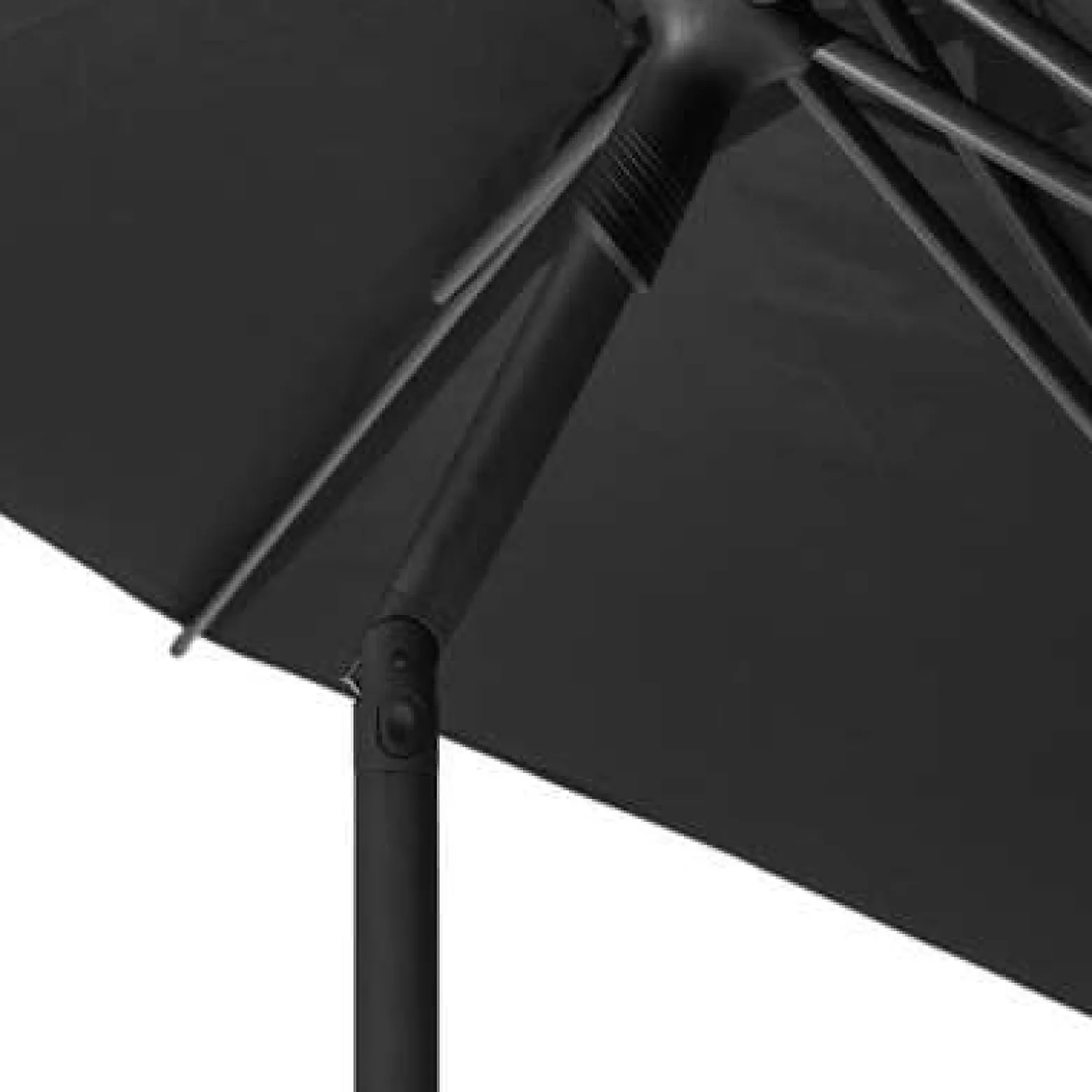 PARASOL OGRODOWY 2,7m Soya szary ROZKŁADANY
