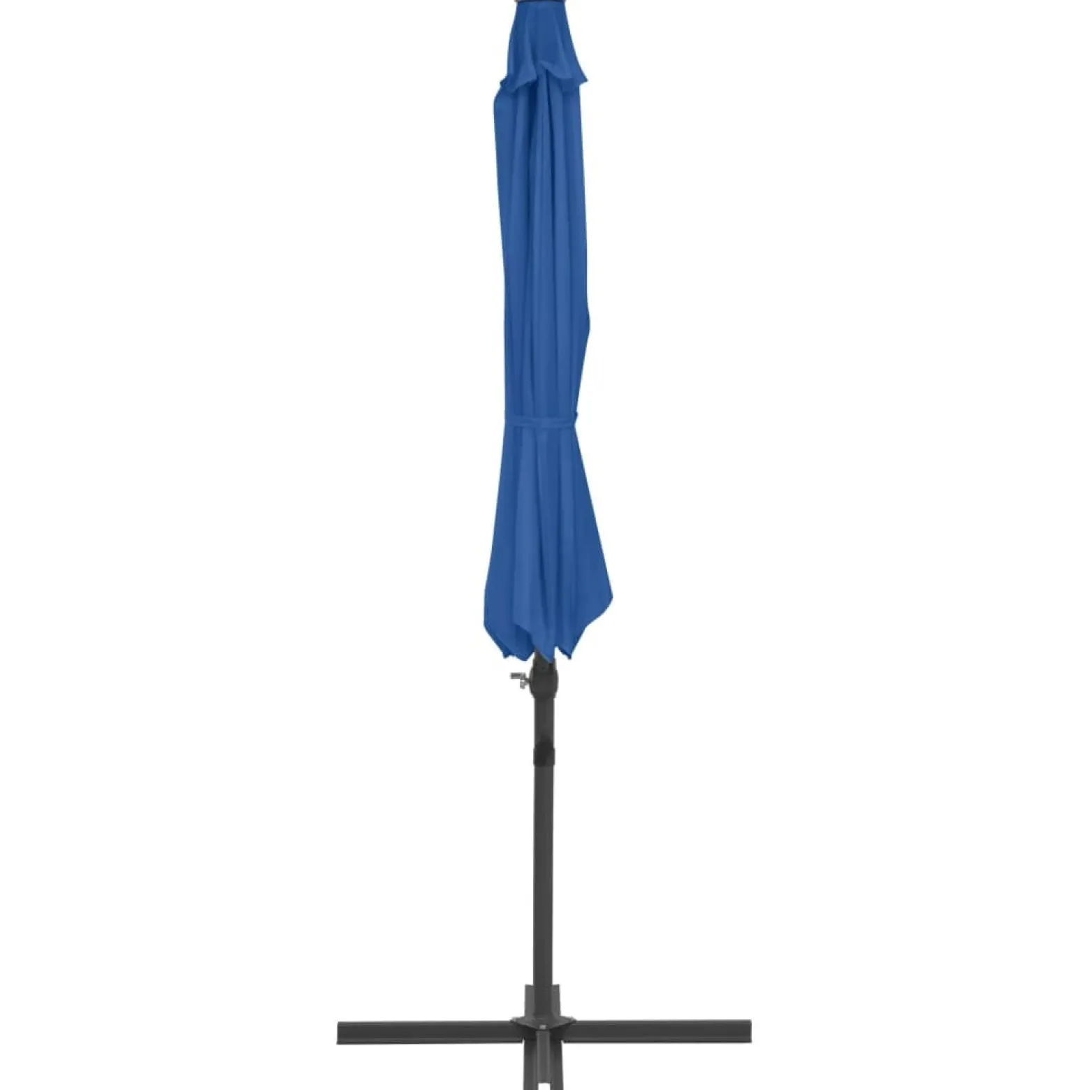 Parasol ogrodowy Niebieski 300 x 255 cm vidaXL