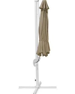 Parasol ogrodowy składany 300 cm beżowy