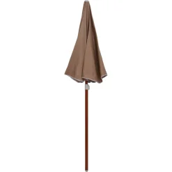 Parasol ogrodowy Taupe 180 cm vidaXL