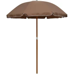 Parasol ogrodowy Taupe 180 cm vidaXL