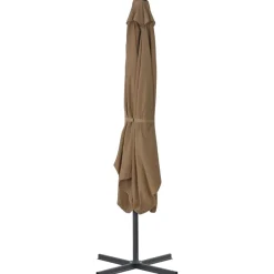 Parasol ogrodowy Taupe vidaXL
