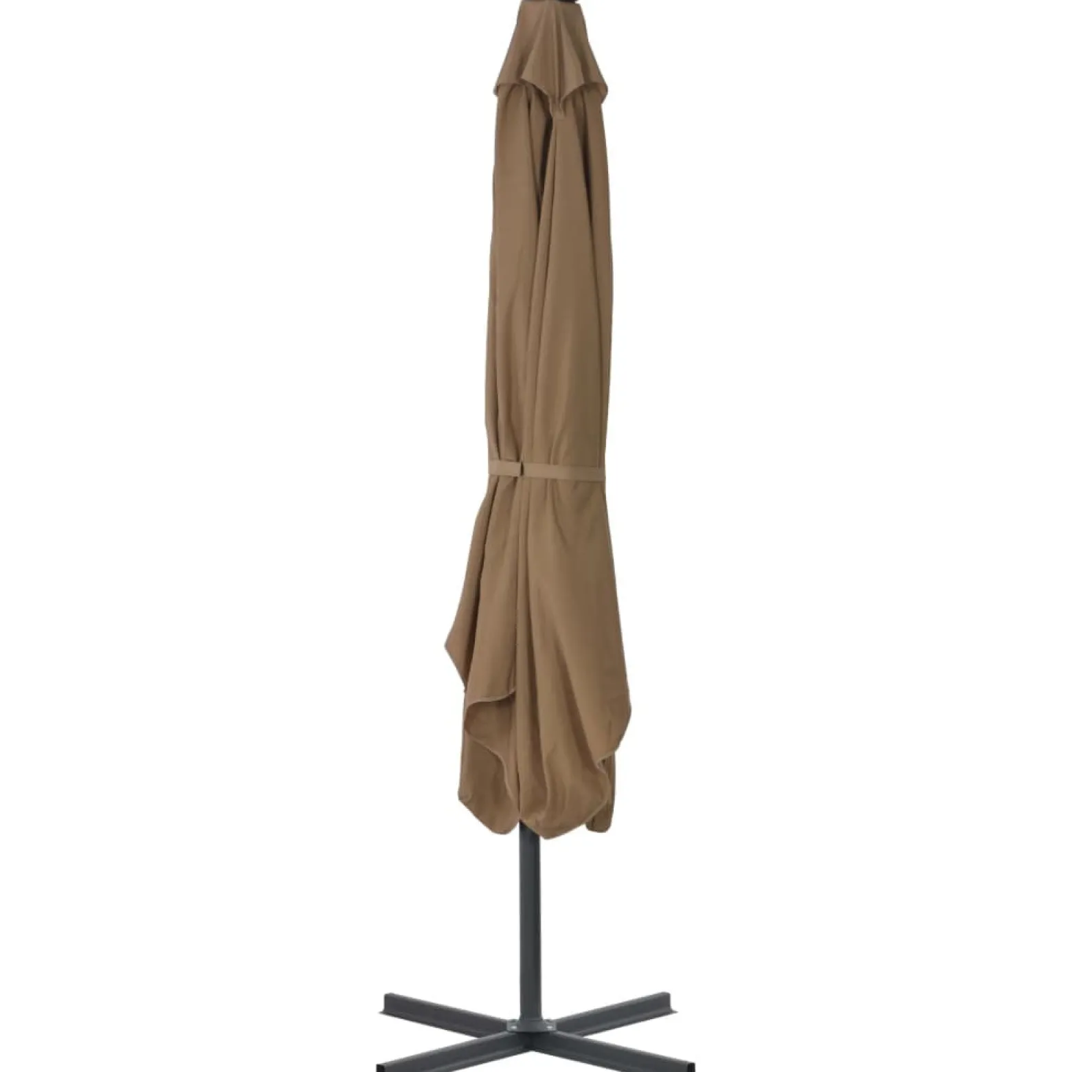 Parasol ogrodowy Taupe vidaXL