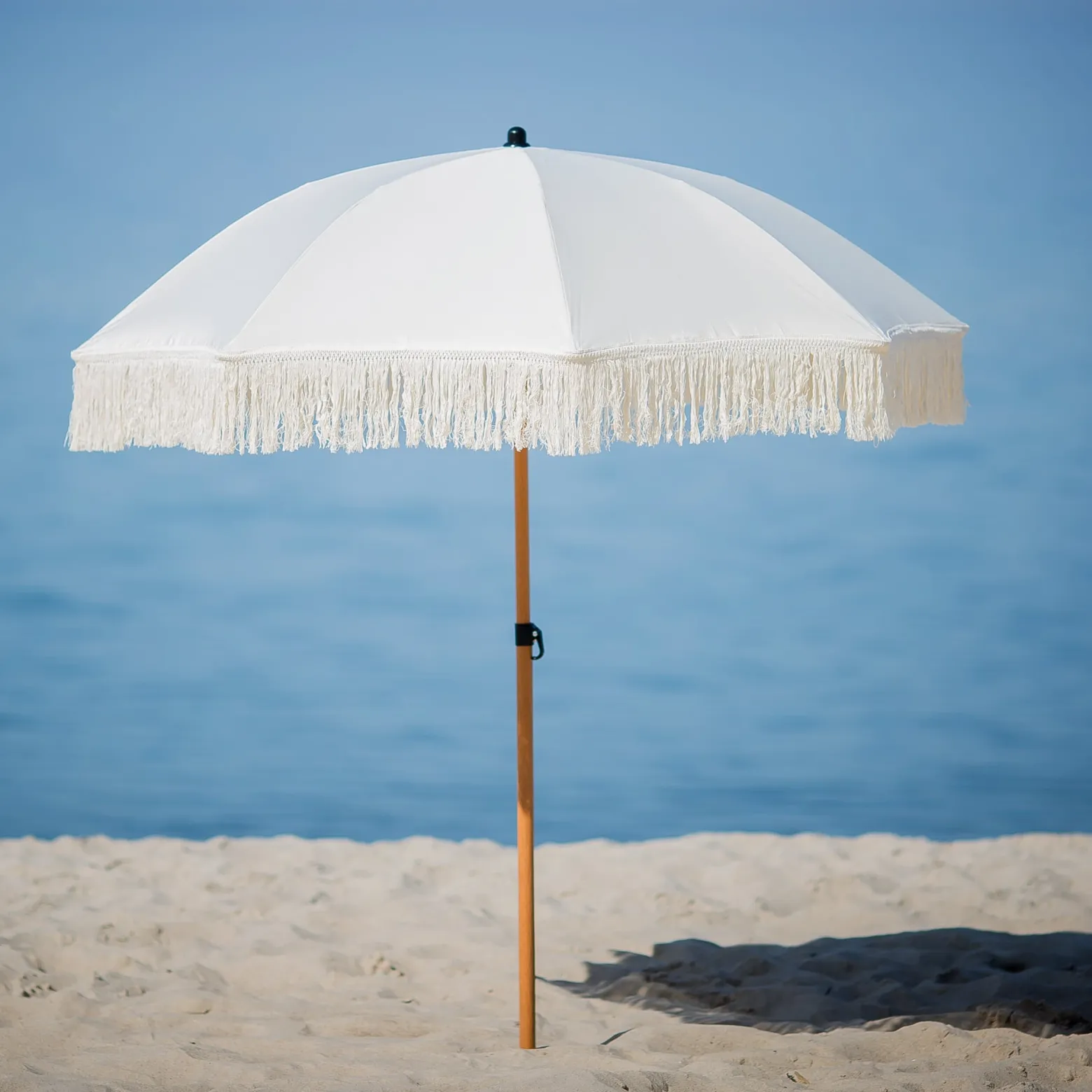 Parasol ogrodowy z frędzlami 2 m PATIO