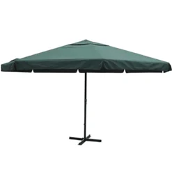 Parasol ogrodowy Zielony 500 cm vidaXL