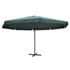 Parasol ogrodowy Zielony 500 cm vidaXL