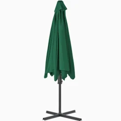 Parasol ogrodowy Zielony vidaXL