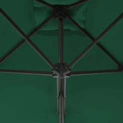 Parasol ogrodowy Zielony vidaXL