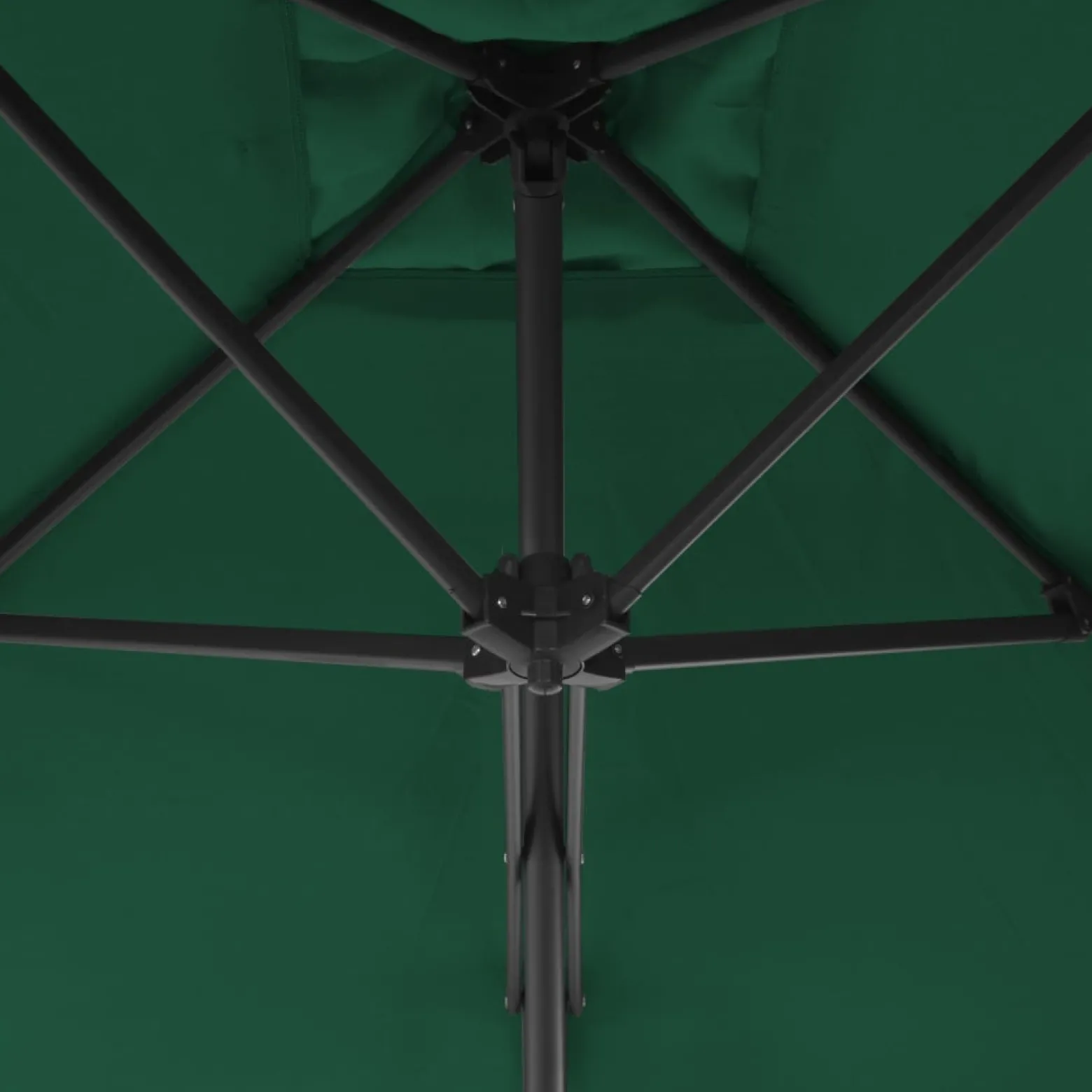 Parasol ogrodowy Zielony vidaXL