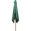 Parasol ogrodowy Zielony vidaXL