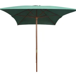 Parasol ogrodowy Zielony vidaXL