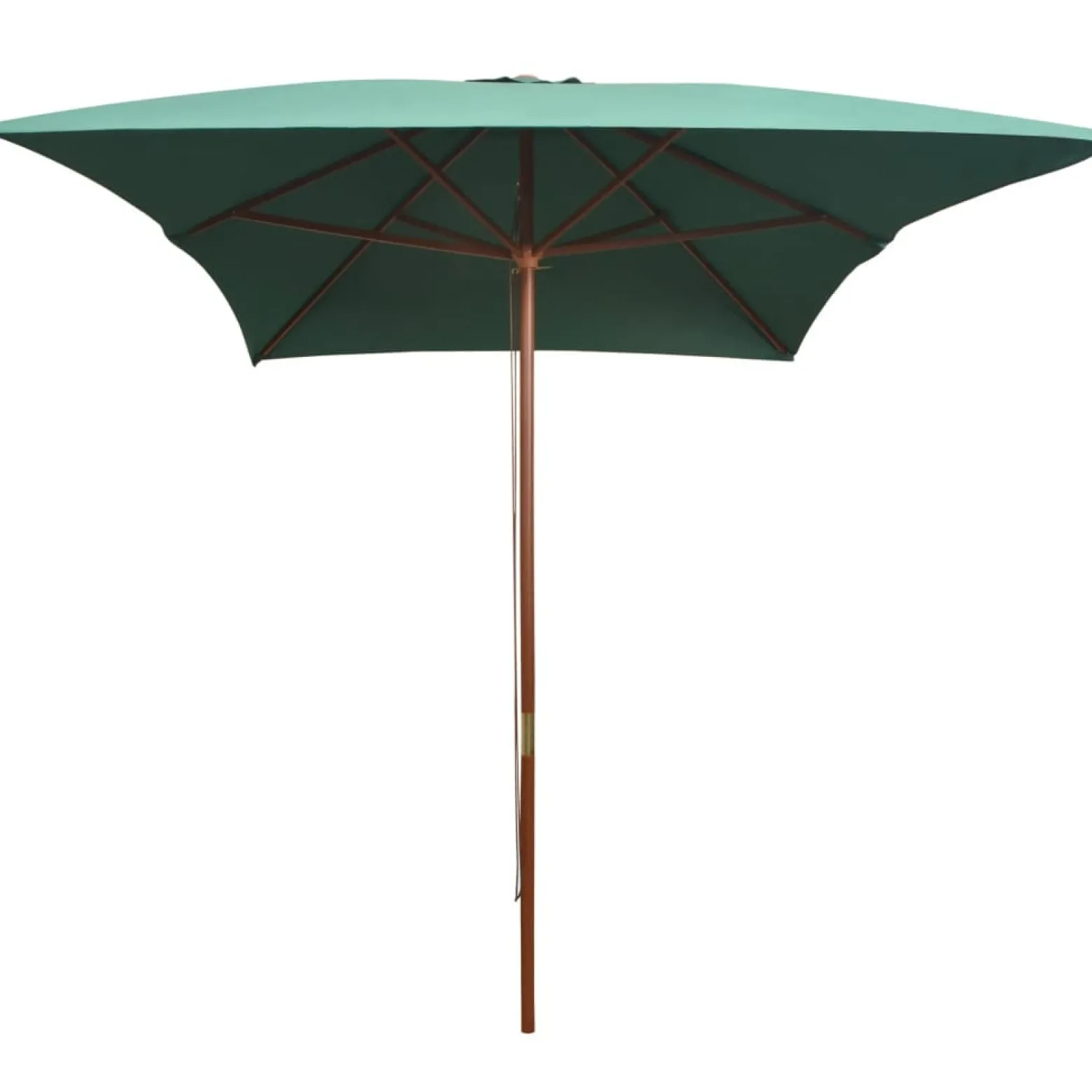 Parasol ogrodowy Zielony vidaXL