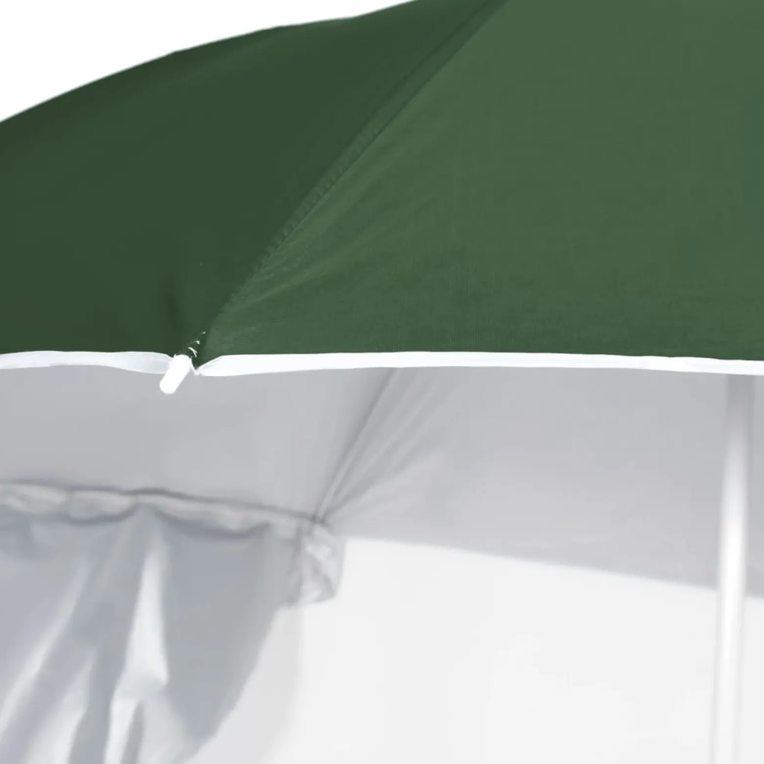 Parasol plażowy Zielony vidaXL