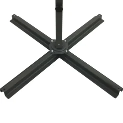 Parasol wiszący Czerwony 250 cm vidaXL
