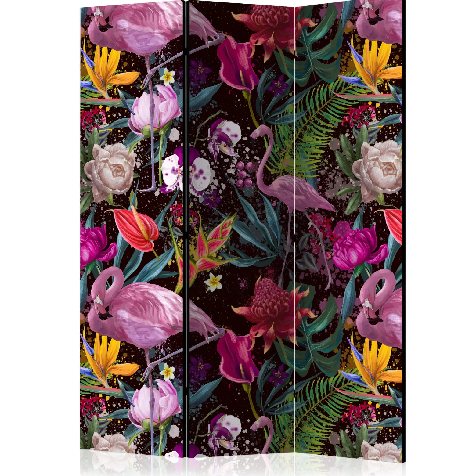Parawan jednostronny Kwiaty 135 x 172 cm 1 szt