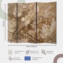 Parawan Jednostronny Zapach natury 225x172cm