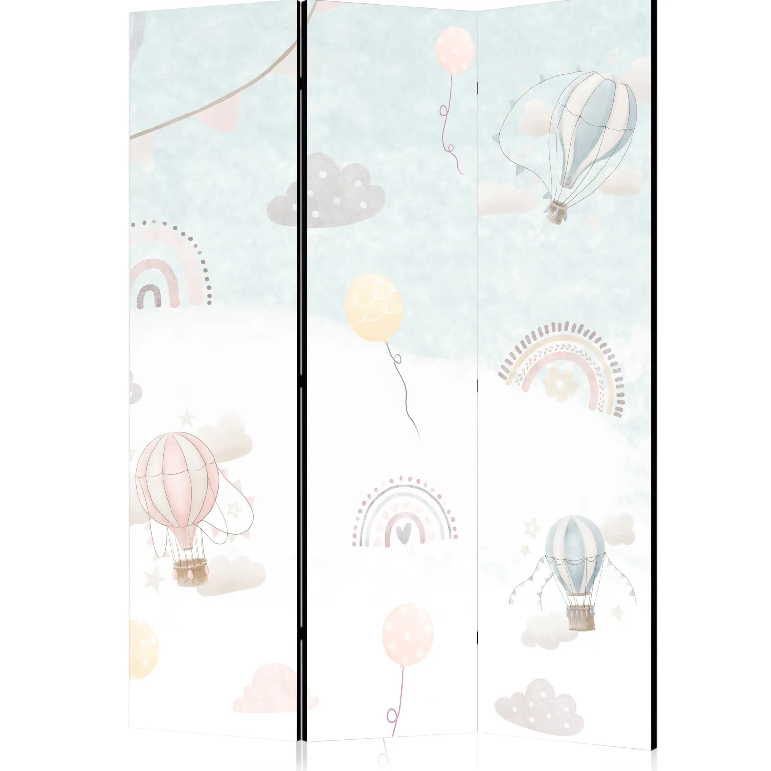 Parawan Jednostronny Balony Na Niebie 135x172cm