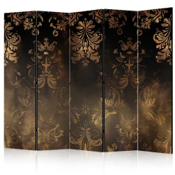 Parawan Jednostronny Barokowe Ornamenty W Złocie 225x172cm