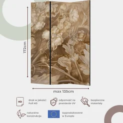 Parawan Jednostronny Kolorowe Balony I Sterowce 135x172cm
