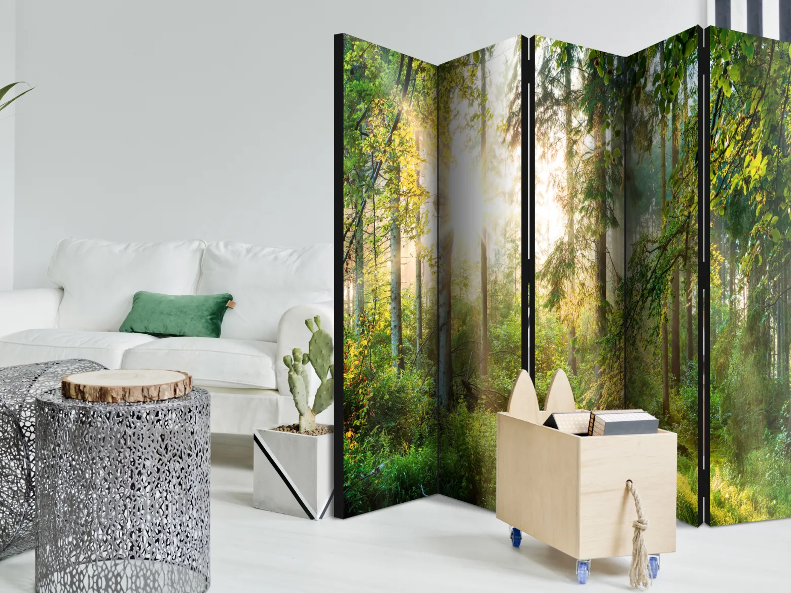Parawan Jednostronny Nieujarzmiona Przyroda 225x172cm