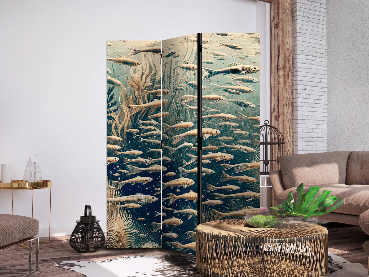 Parawan Jednostronny Życie W Oceanie 135x172cm