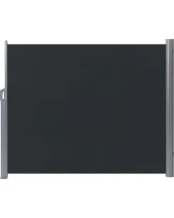 Parawan ogrodowy rozsuwany 160x300 szary