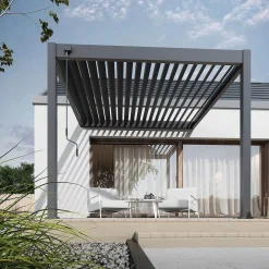 Pergola Ogrodowa Gutroof Przyścienna Na Taras Elegance Wall 3x3