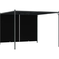 Pergola Antracyt Stal vidaXL