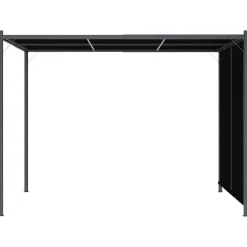 Pergola Antracyt Stal vidaXL