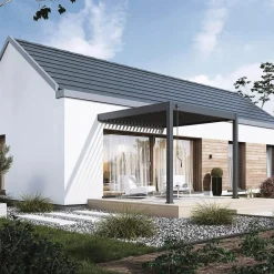 Pergola Ogrodowa Gutroof Przyścienna Na Taras Elegance Wall 3x3