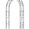 Pergola Ogrodowa Metalowa Łuk Na Kwiaty Róże 281cm