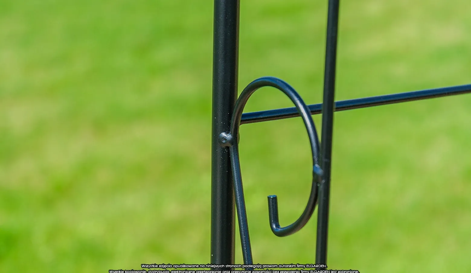 Pergola Ogrodowa Metalowa Łuk Na Kwiaty Róże 281cm
