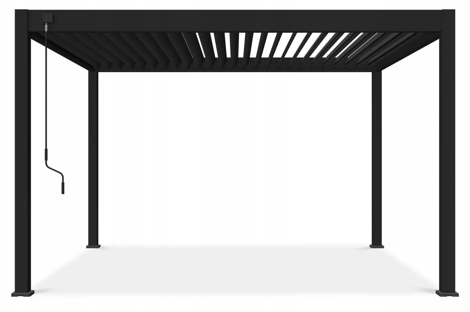 Pergola Tarasowa Ogrodowa Zadaszenie Na Taras Deluxe 3,6x4 Antracyt Gutroof