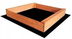 Piaskownica Drewniana Impregnowana Slim 120x120 + Gratis