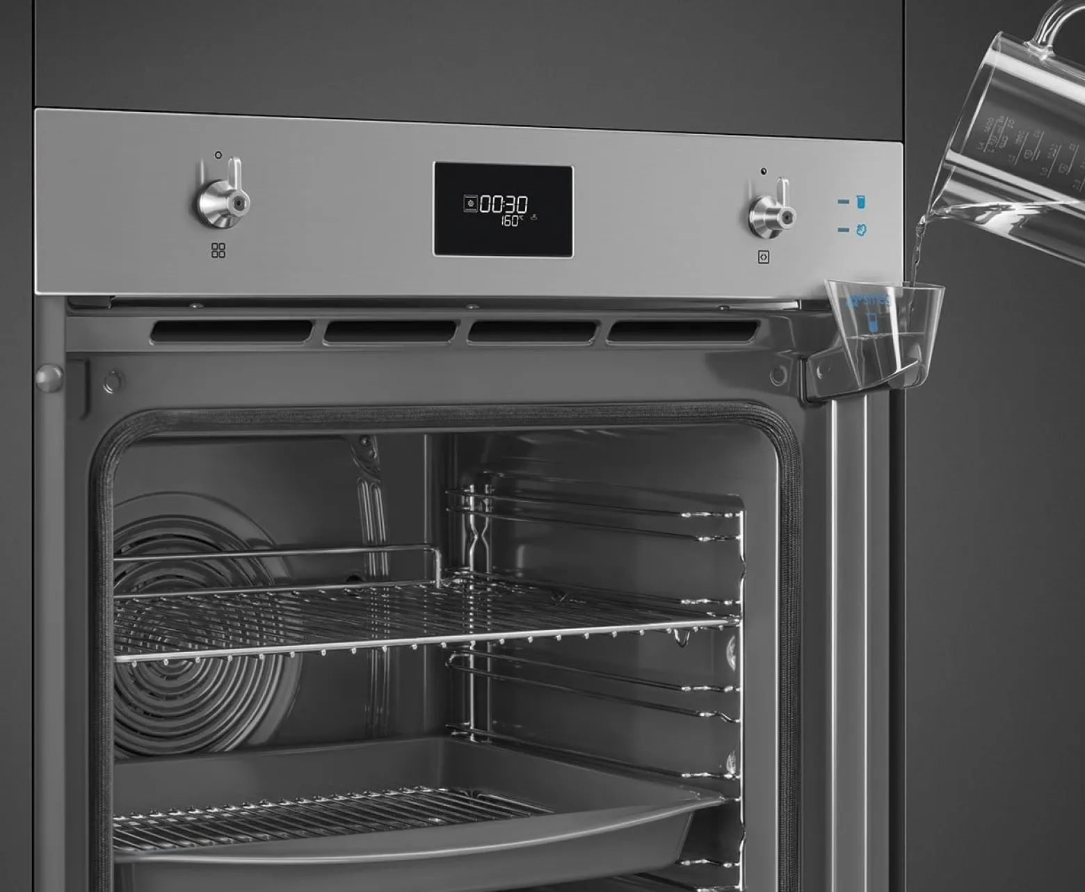 Piekarnik z funkcją pary SMEG SOP6301S2X