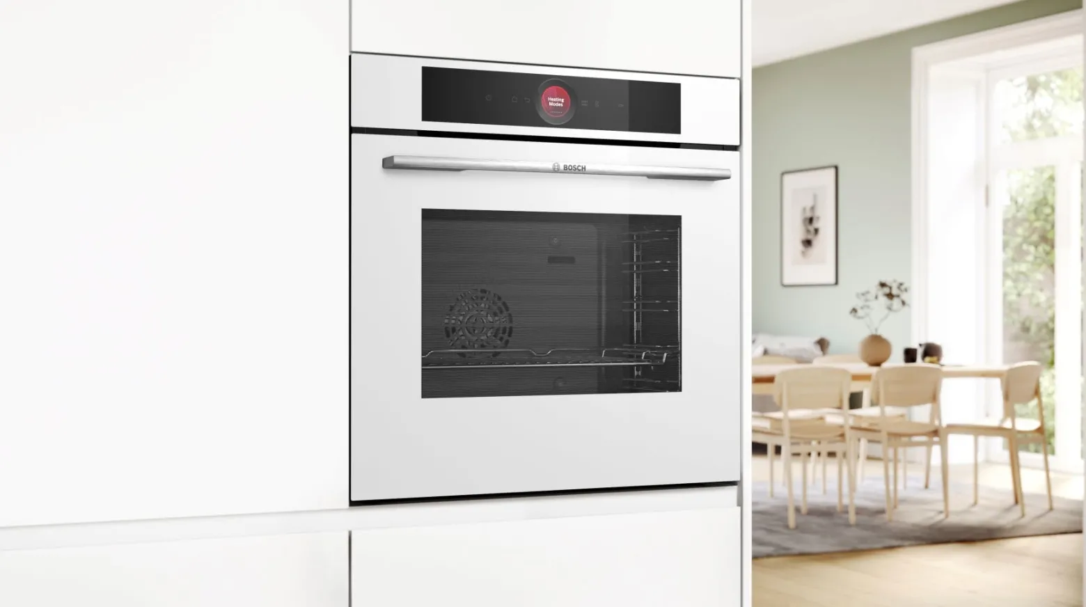 Piekarnik elektryczny Bosch HBG7341W1 71l Termoobieg 3D Grill Air Fry TFT