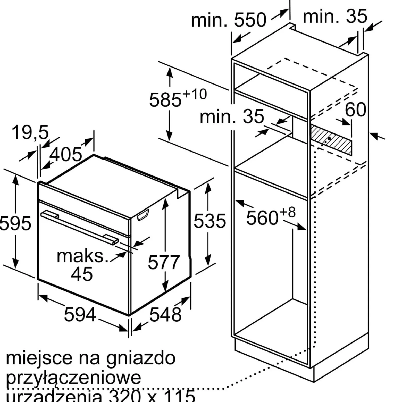 Piekarnik elektryczny SIEMENS HB736G1B1